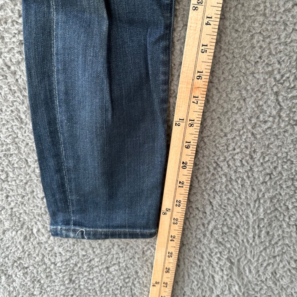Citizens of Humanity Jeans Women's 26 Blue Mid Rise Skinny Leg Stretch - Picture 9 of 16
